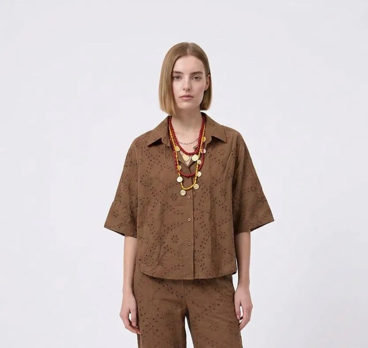 Camicia con Variante di Colore