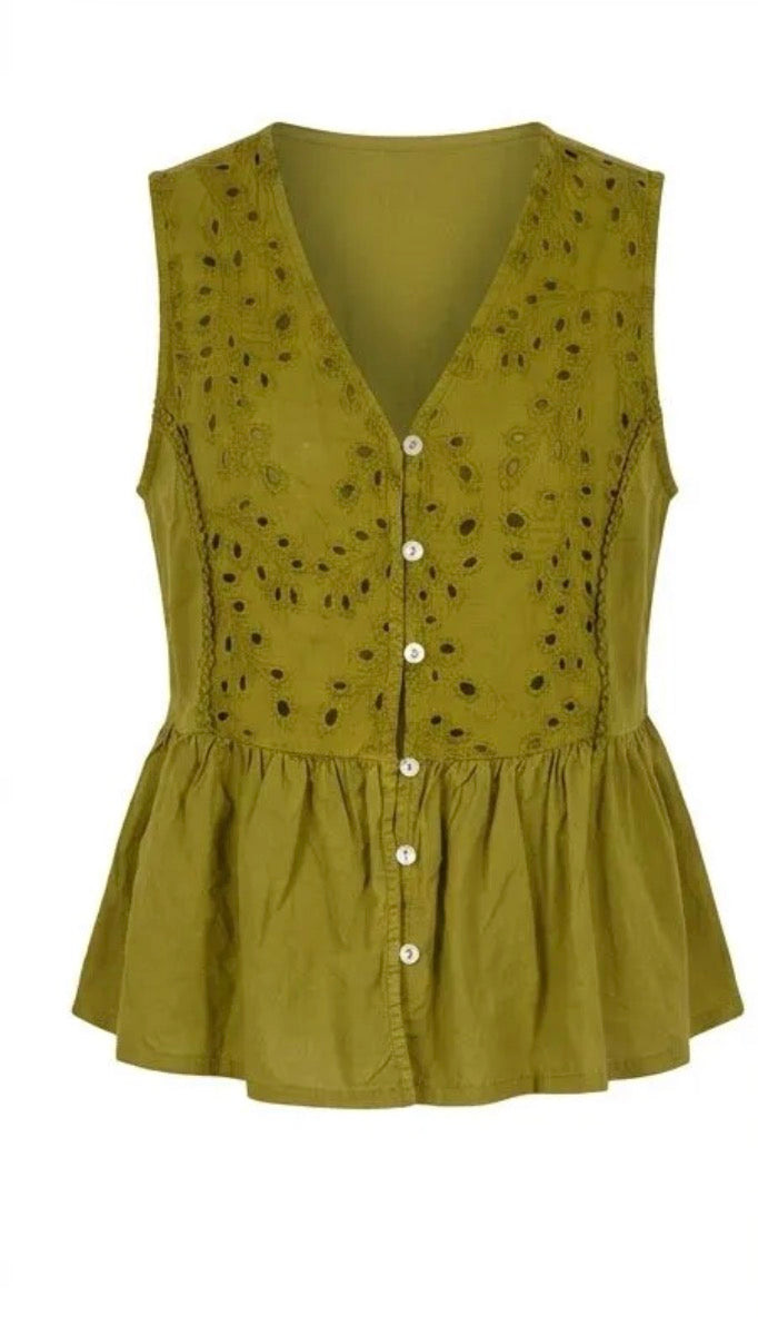 Blusa con variante di colore