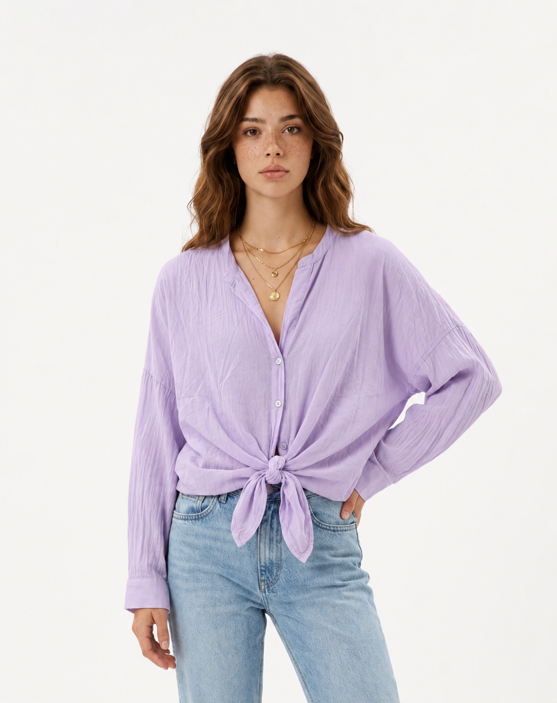 Camicia con Variante di Colore