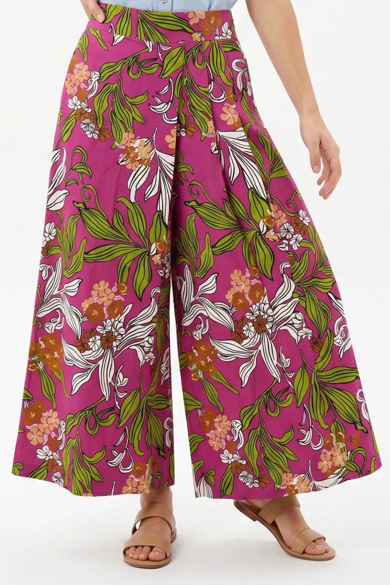 Pantalone con Variante di Colore