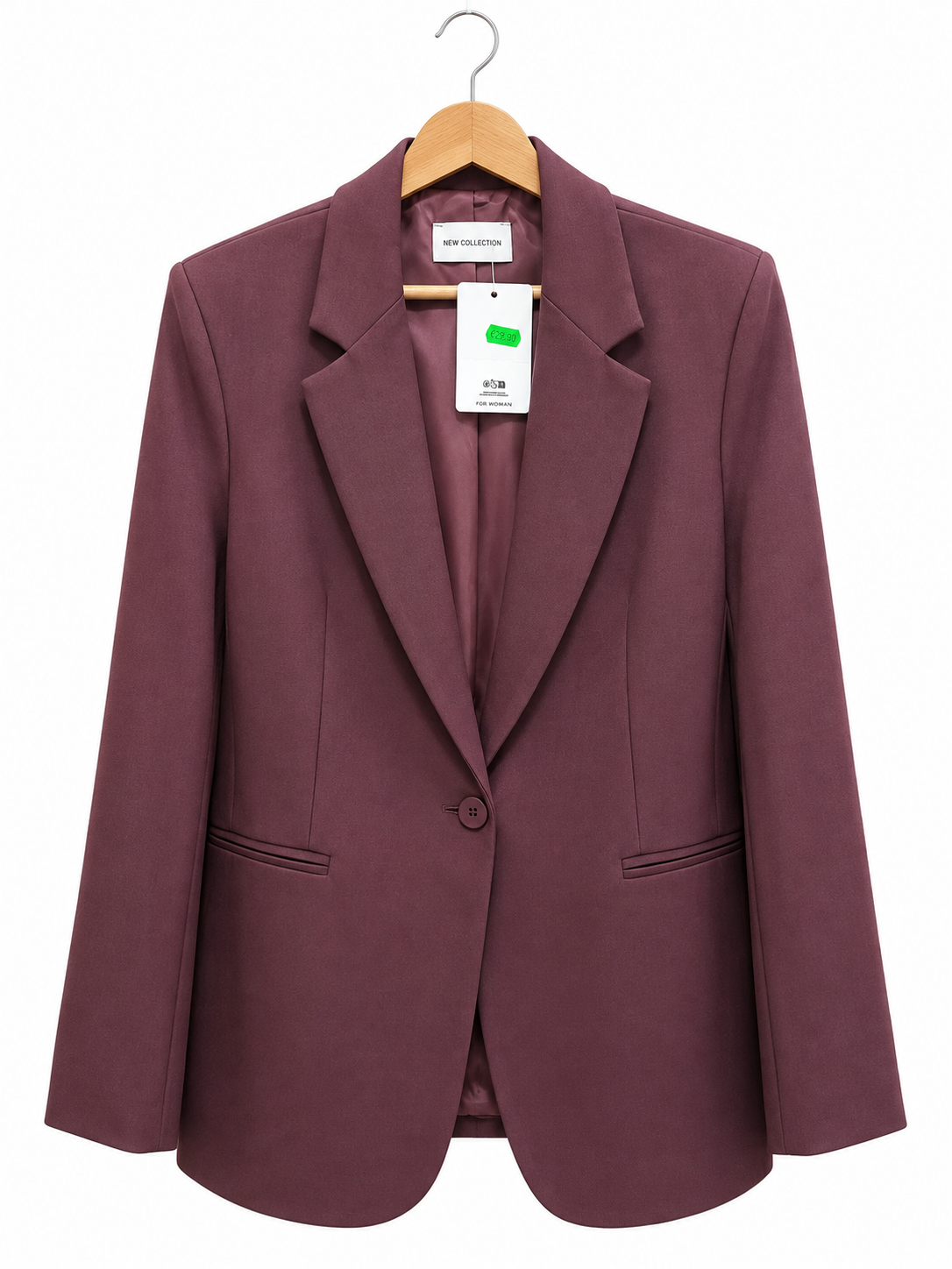 Blazer con Variante di Colore