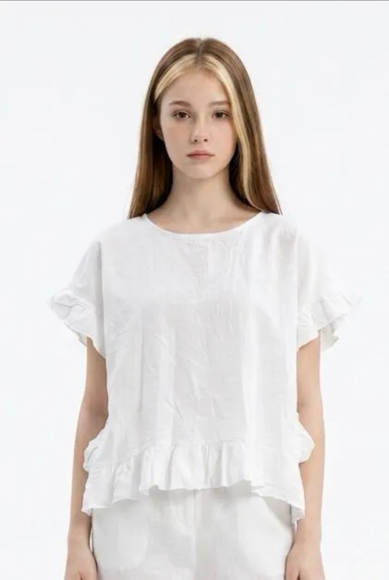 Blusa con variante di colore