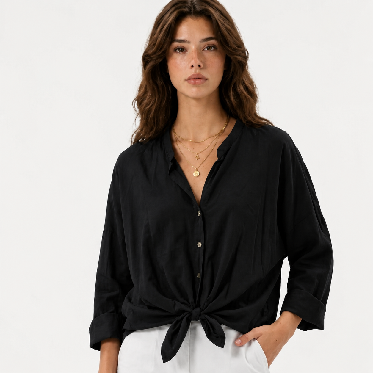 Camicia con Variante di Colore