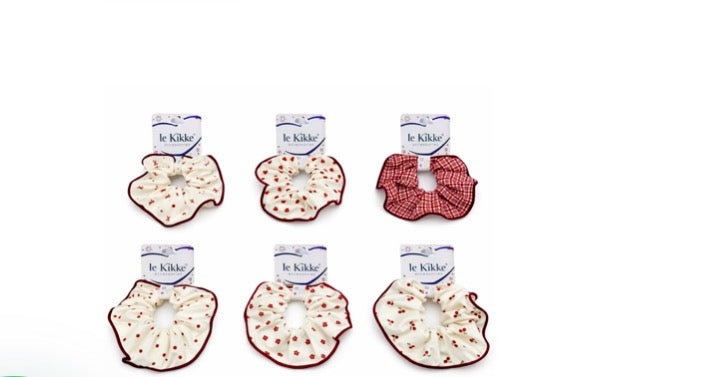 SCRUNCHIES “COUNTRY RED”
