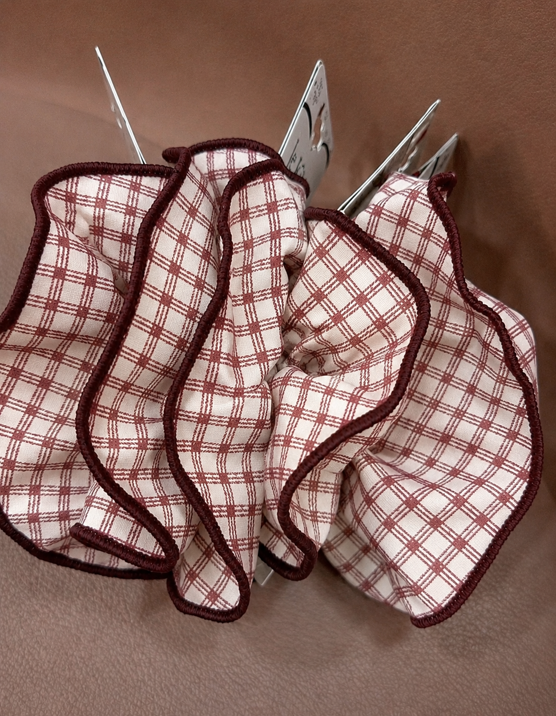 SCRUNCHIES “COUNTRY RED”