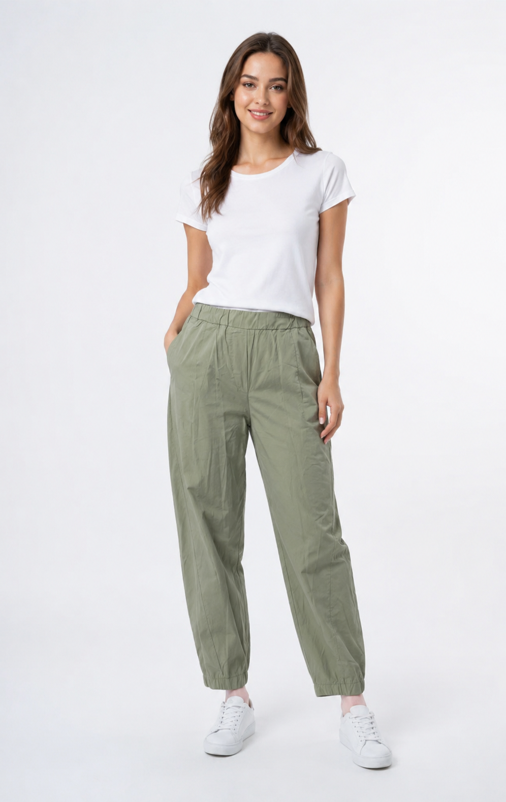 Pantalone con variante di colore