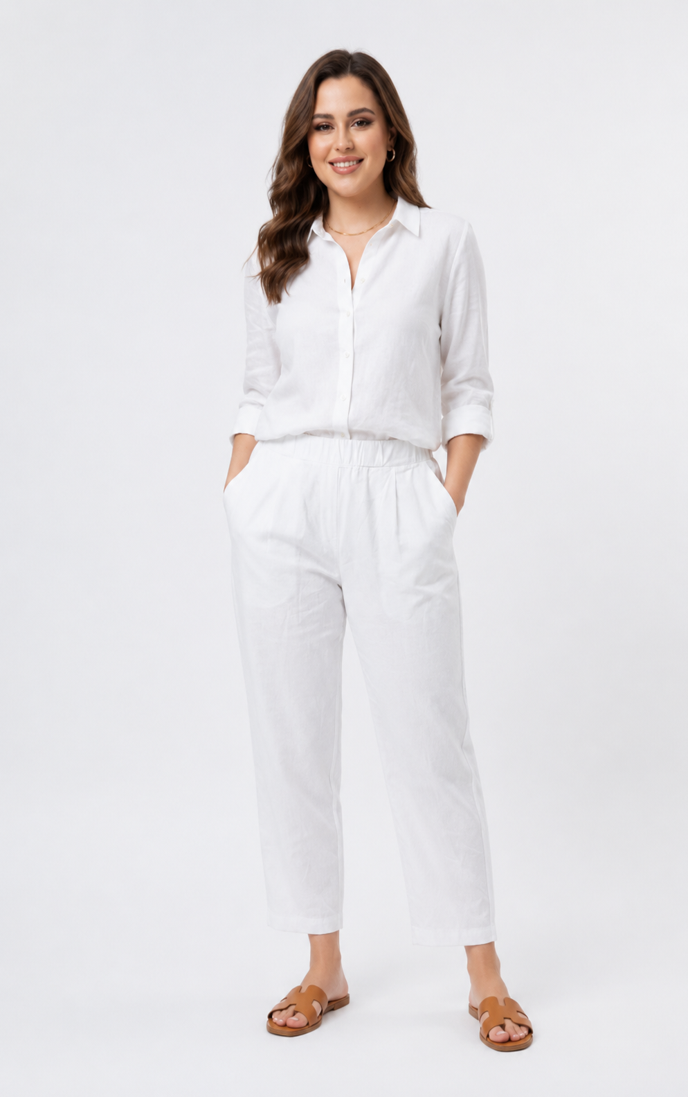 Pantalone con variante di colore