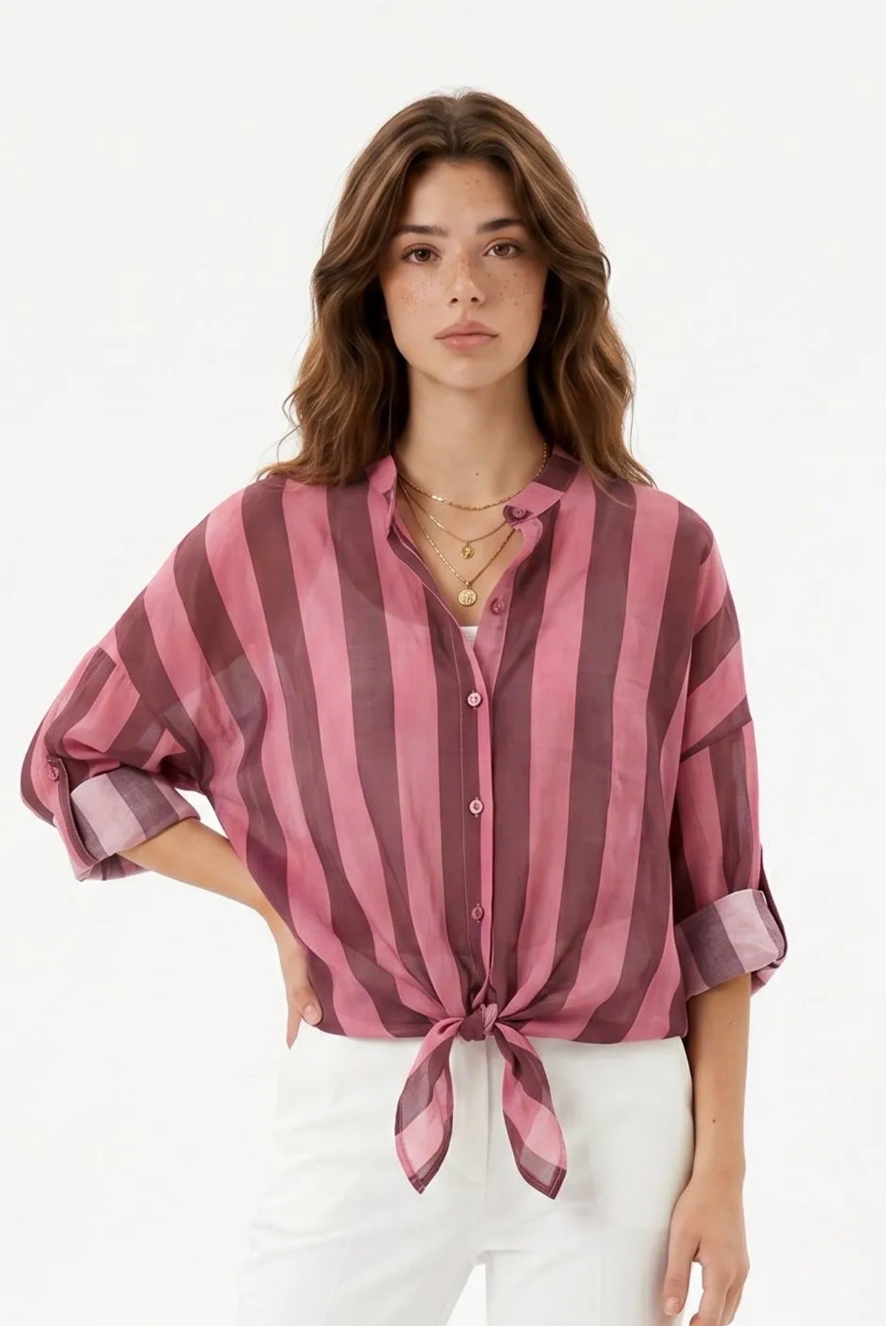 Camicia con Variante di Colore